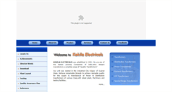 Desktop Screenshot of ketransformers.com
